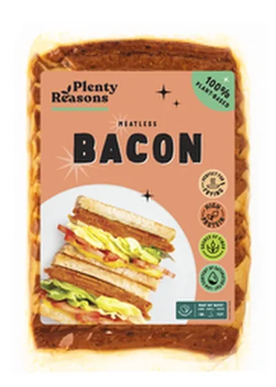 Plenty Reasons vegan bacon