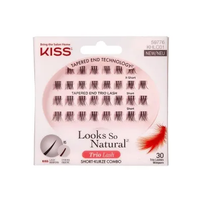 KISS - Look So Natural Trio Lashes - Classy