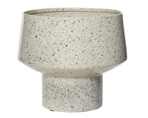 DECORIS - Blómapottur Járn Ivory stór