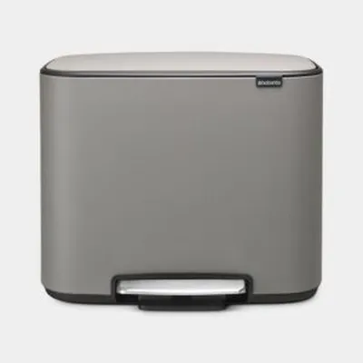 BRABANTIA FATA BO PEDAL BIN 3X11L CON GR