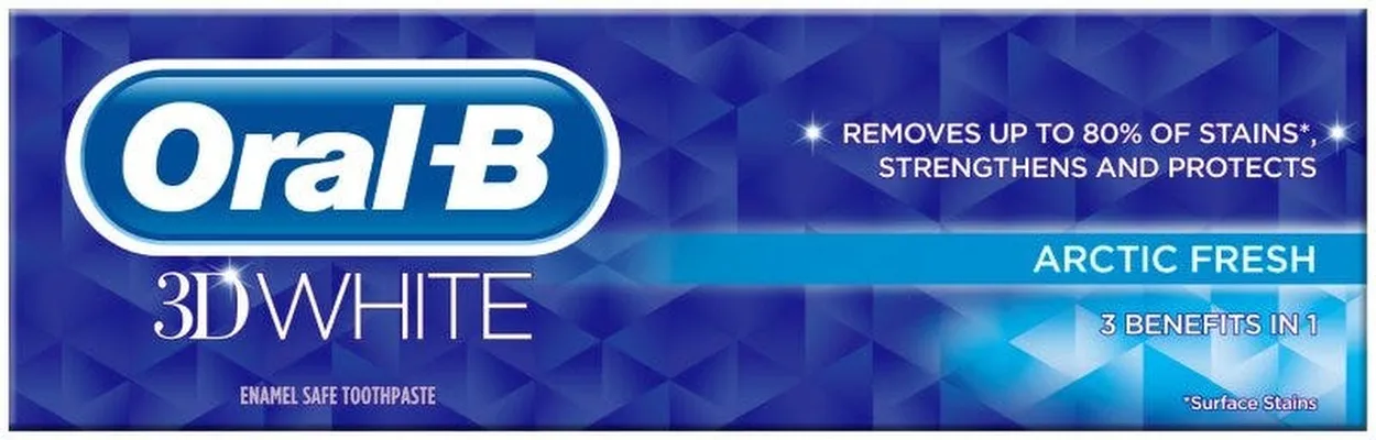 ORAL-B - 3D White Artic Fresh tannkrem 75ml