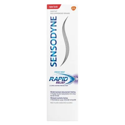 SENSODYNE - Rapid Relief tannkrem 75 ml 