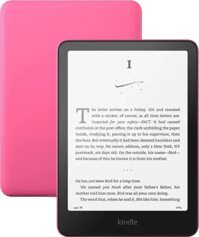 Kindle Paperwhite 7" lesbretti 2024 - Bleikt