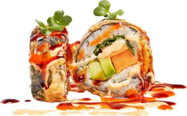 Tokyo Sushi vegan eldfjallarúlla