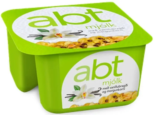 MS abt mjólk með vanillu og morgunkorni