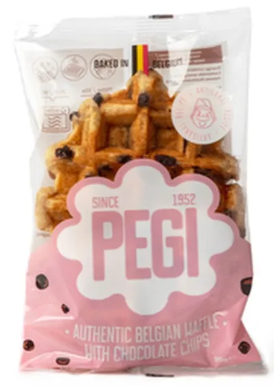 PEGI belgískar vöfflur súkkulaði