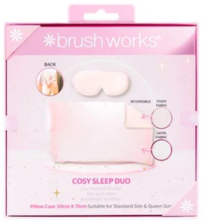 Brushworks cosy sleep duo