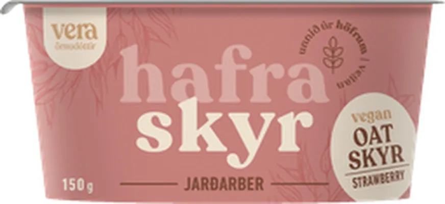 Vera Örnudóttir Hafraskyr jarðarberja