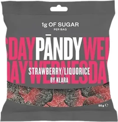 Pandy hlaup jarðarberja & lakkrís