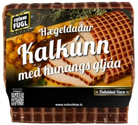 Stjörnufugl kalkúnn í hunangsgljáa