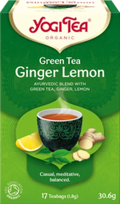 Yogi grænt te ginger lemon