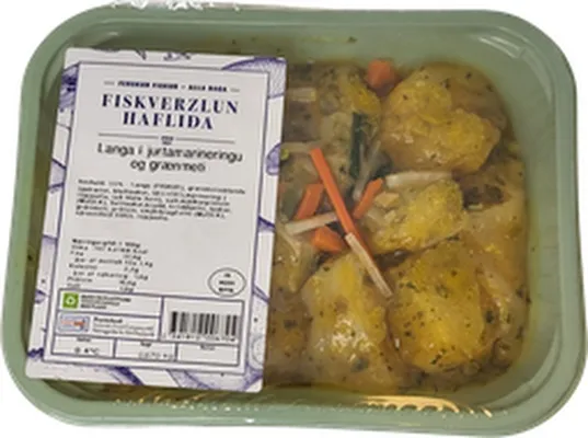 Fiskverzlun Hafliða langa í jurtamarineringu