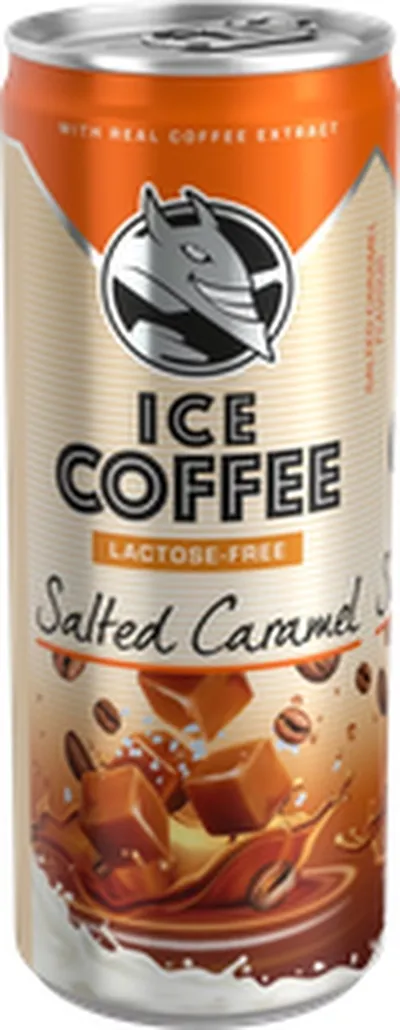 Hell ice coffee salted caramel