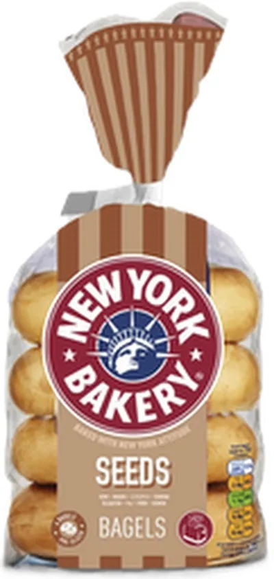 New York Bakery beyglur með fræjum