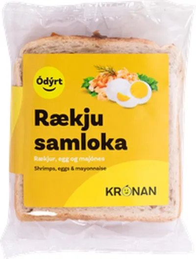 Ódýrt rækjusamloka