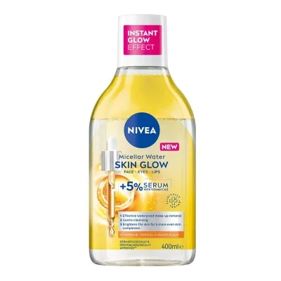 NIVEA - Micellar Water Skin Glow + 5% Serum 400ml