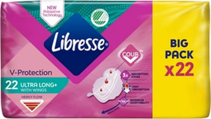 Libresse tíðabindi long m vængjum