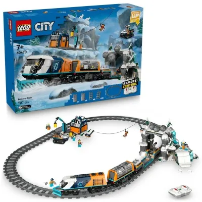 LEGO - CITY Polar Express landkönnunarlestin