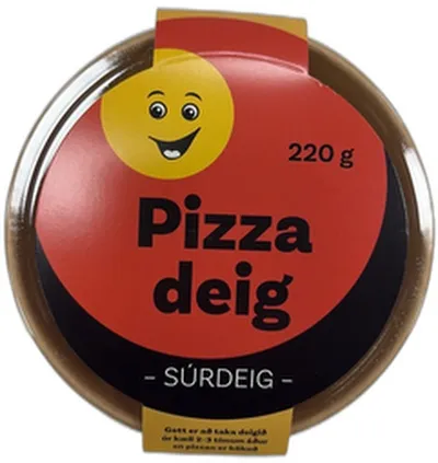 Krónu pizzadeig súrdeig