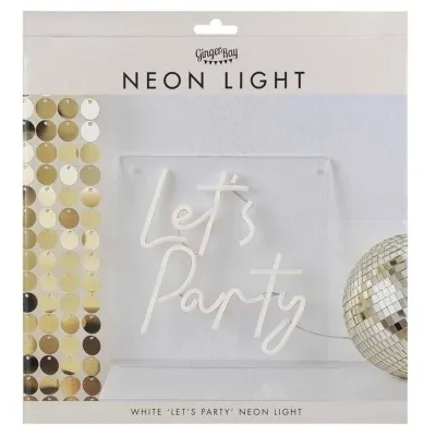 GINGER RAY - Let´s Party neon ljós