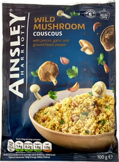 Ainsley  villisveppa kúskús