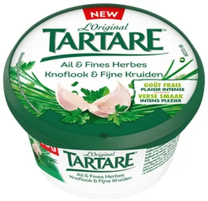 Tartare rjómaostur hvítlauks