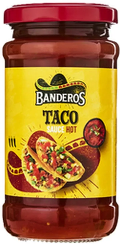 Banderos taco sósa hot