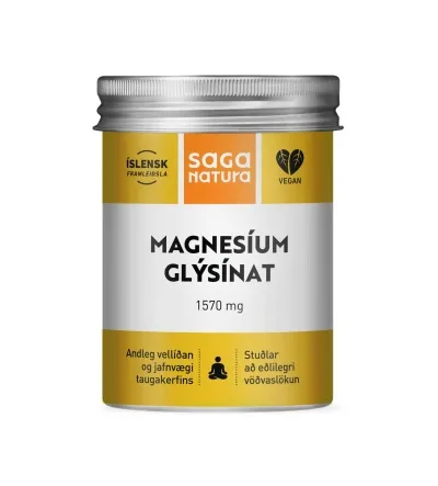 SAGA NATURA - Magnesíum glýsínat