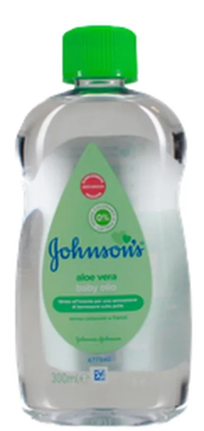 Johnsons baby oil aloe vera