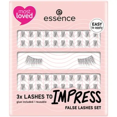 essence 3x false lashes set 01