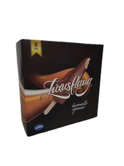 Kjörís lúxus karamelluflaug