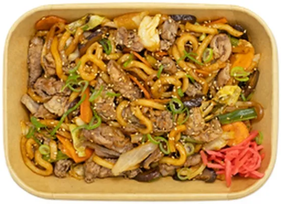 Tokyo Sushi yaki udon núðlur og nautakjöt