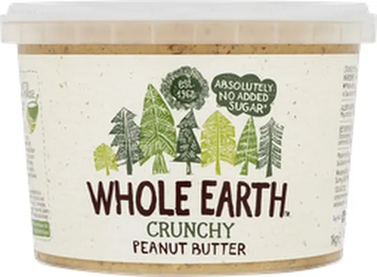 Whole Earth hnetusmjör crunchy 1kg
