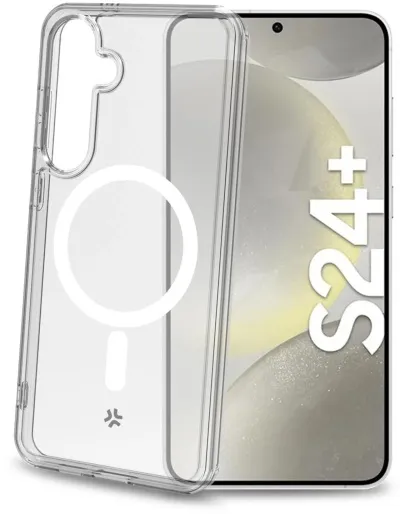 Celly GelskinMAG Samsung Galaxy S24+ 5G - Glært