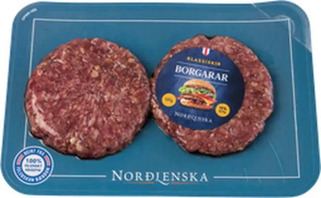 Norðlenska hamborgarar 2x120 gr