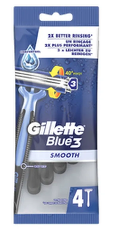 Gillette rakvélar einnota blue3