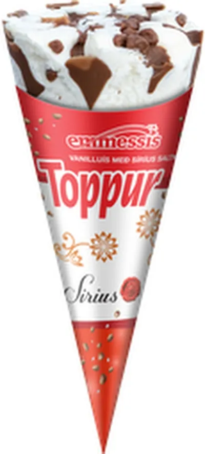 Emmessís síríus saltkaramellutoppur