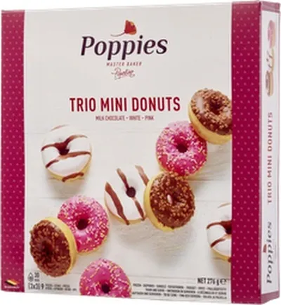 Poppies kleinuhringir trio mini