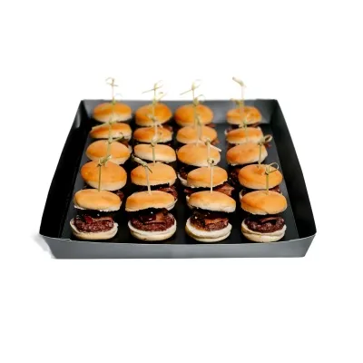 VEISLURÉTTIR - Smáborgarar með beikon og jalapeño, 20 bitar