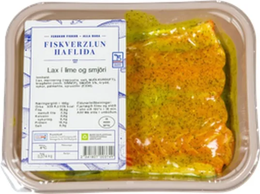 Fiskverzlun Hafliða lax í lime og smjöri