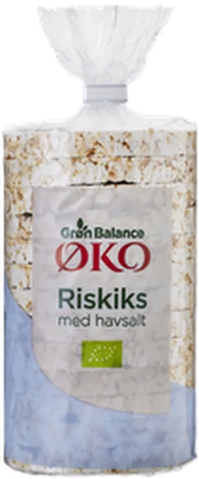 Grön Balance hrískökur