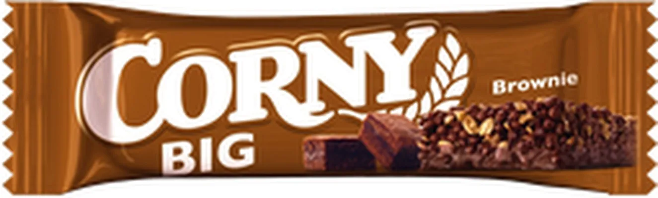 Corny big orkustykki brownie