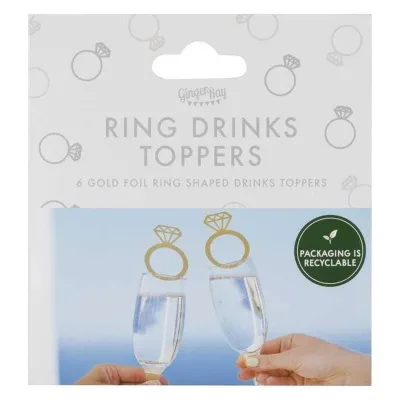 GINGER RAY - Trúlofunar hringur - glasaskraut