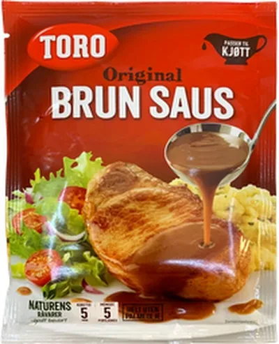 Toro brúnsósa án lauk