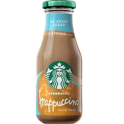 Starbucks frappuccino salted caramel no added sugar