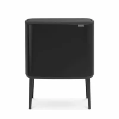 BRABANTIA FATA BO TOUCH BIN 3X11L SVÖRT