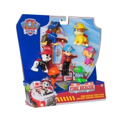 PAW PATROL - Fire Rescue 7 Figures Gift Pack