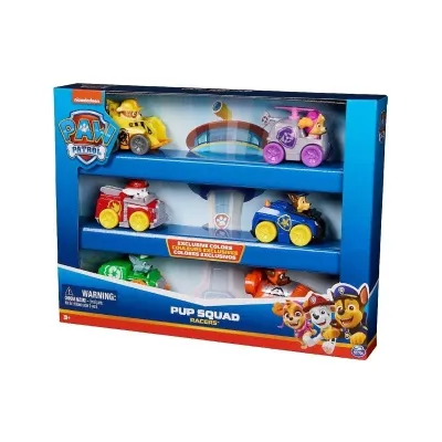 PAW PATROL - Pup Squad Racers 6 Pack