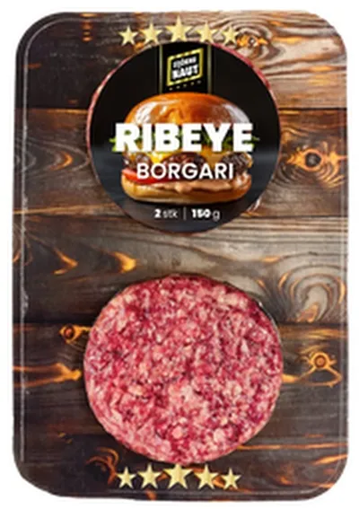 Stjörnunaut ribeye hamborgari