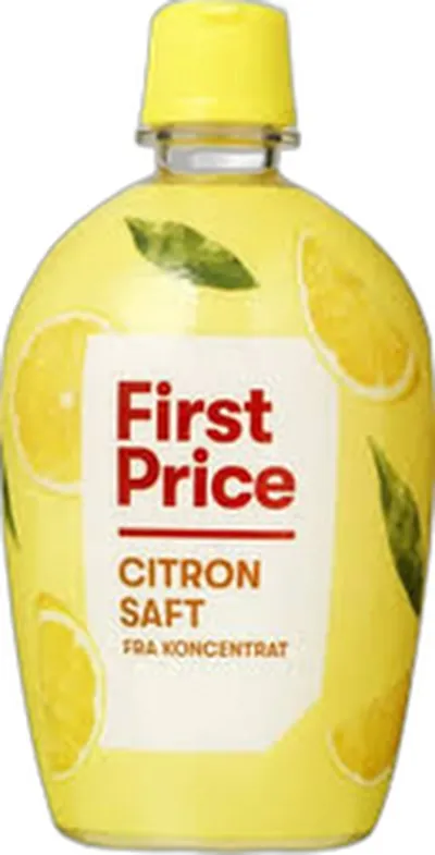 First Price sítrónusafi í belg